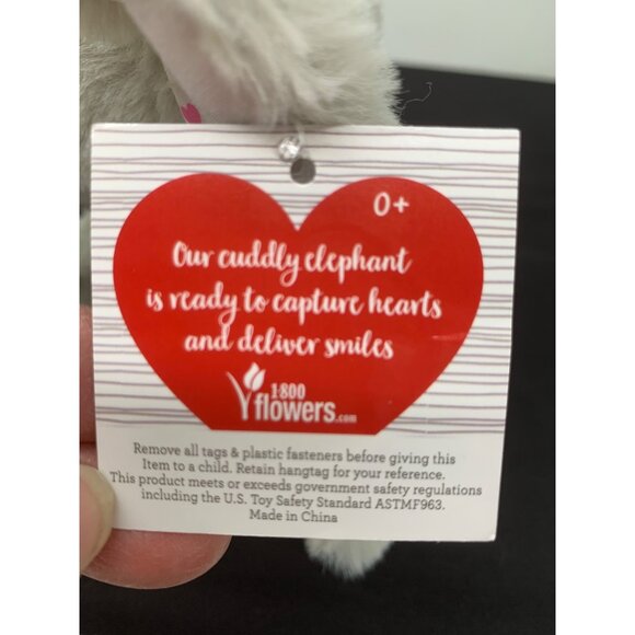 Lotsa Love Meet Hugme Its a Girl Gray Elephant Baby Shower Gift Plush Stuff Anim - Picture 5 of 8